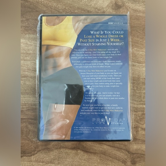 Michael Thurmond's Six Day Mini Makeover DVD New Sealed Workout DVD - Picture 3 of 4